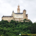 Marksburg - the only Rhine hill castle that's never been destroyed